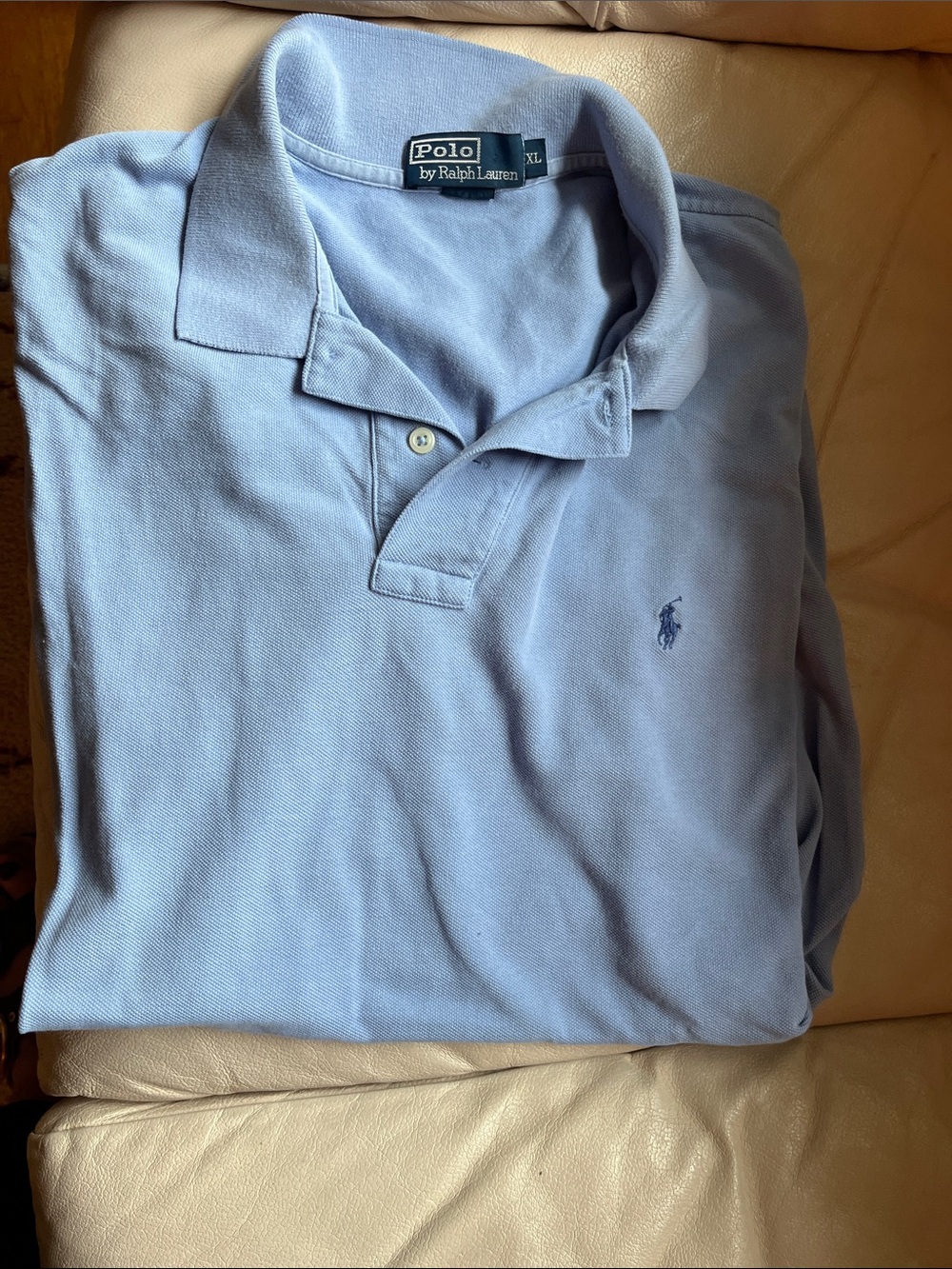 Polo by Ralph Lauren Light Blue Classic Pique Polo